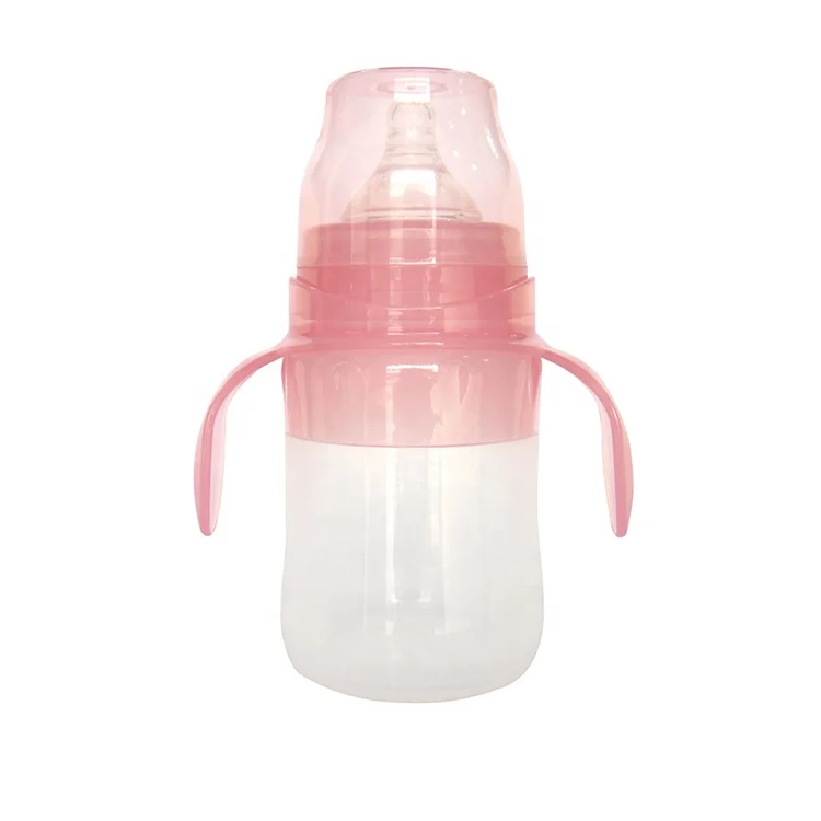 
High quality wide neck PC baby feeding milk bottle baby milk bottle 2020 with silicone nipple 