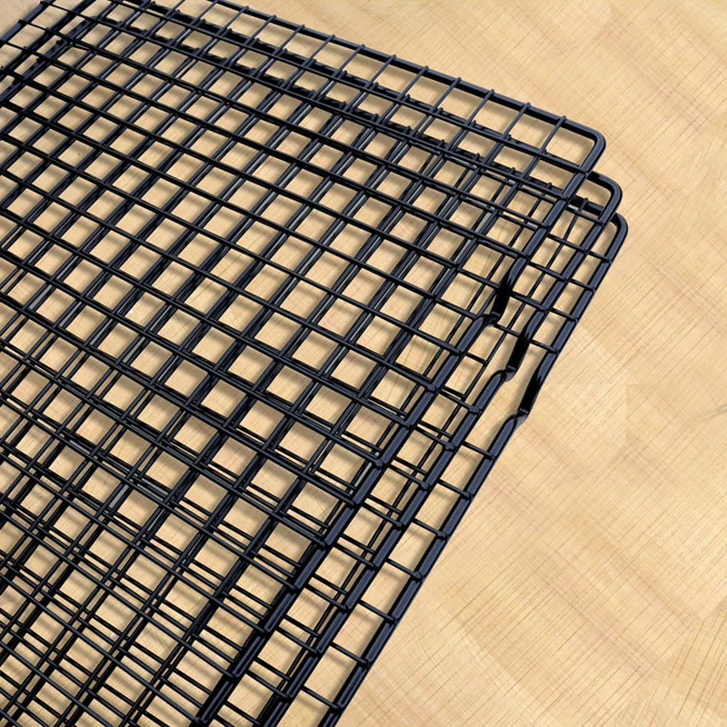 Kitchen Baking Tools Pizza Bread Barbecue Cookie Biscuit Holder Shelf Steel Wire Grid Cooling Tray Cake Food Cooling Rack