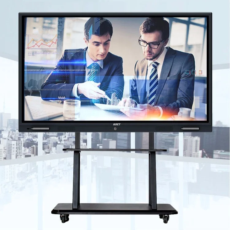 OEM 65 75 85 inch Interactive Whiteboard Flat Panel Multi Touch Screen Electronic White Board for Education