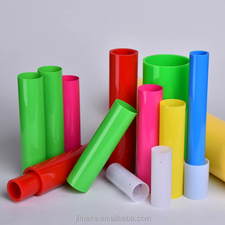 Wholesale Customized  Round Colourful Plastic  PE PP PVC pipe