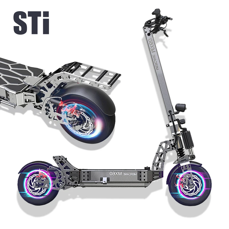 Электроскутер Mercane Mx60, 2000 Вт, 60 в, 2400 Вт, бездорожья, электроскутер с толстыми шинами, 2000 Вт, 2000 Вт