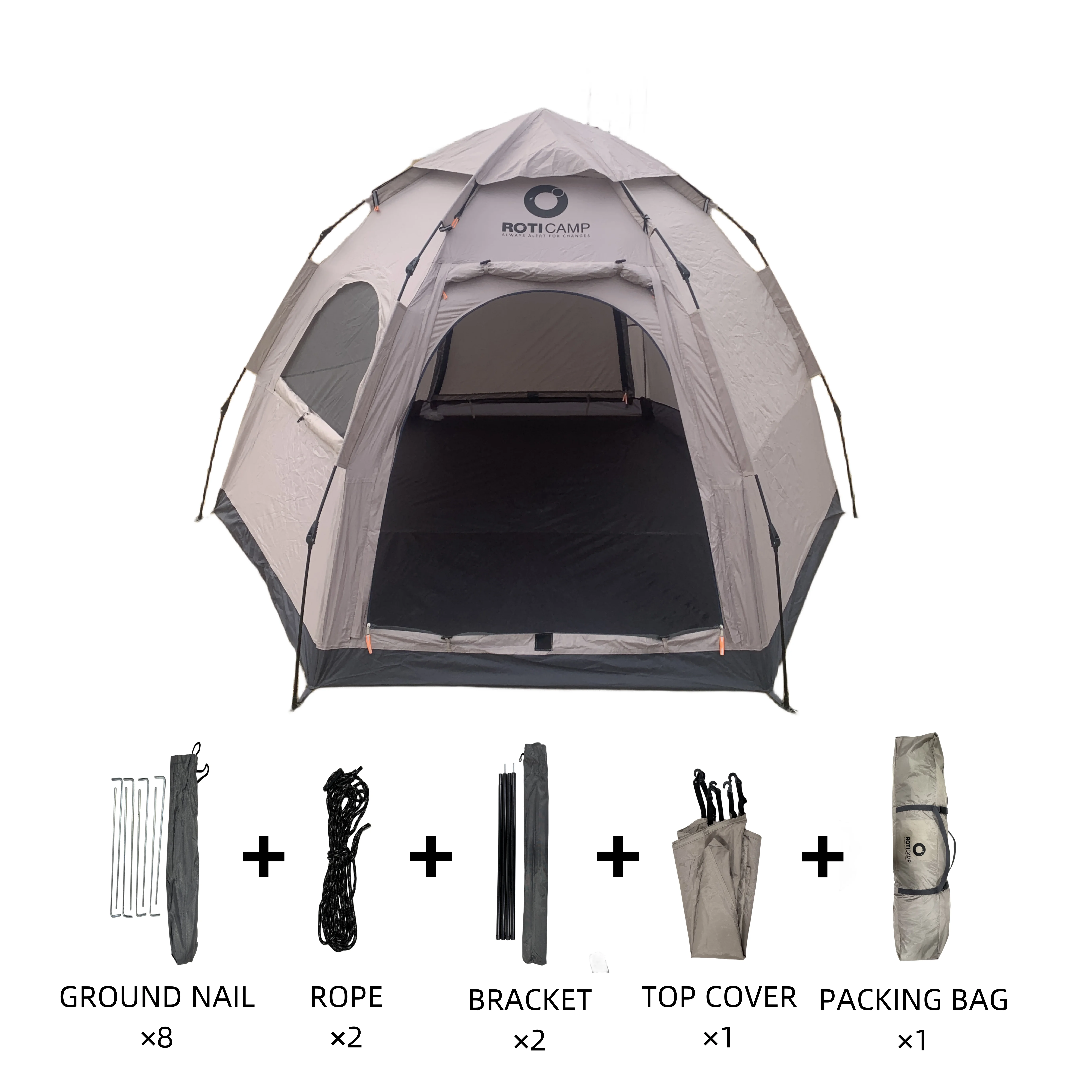 Outdoor Pop-up Camping Stretch Tent Custom Automatic Folding Children Waterproof Setup for Picnic Barbecue Family