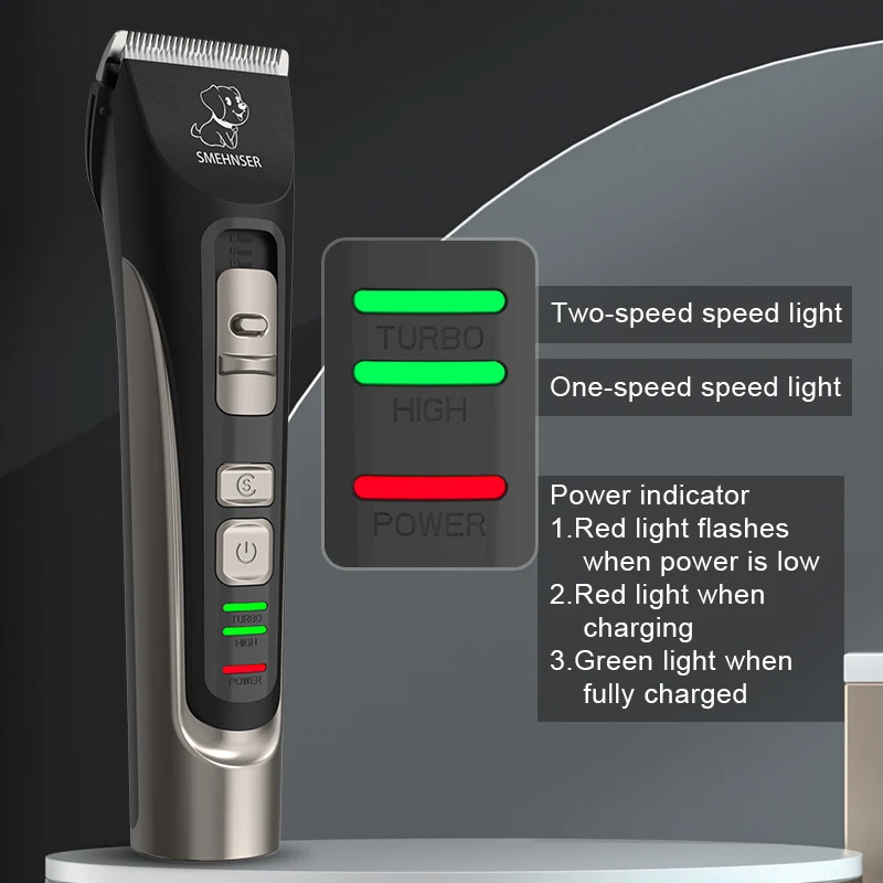 Newest Best Selling Pet Clipper Usb Charger Low Noise Pet Hair Professional Dog Grooming Clippers Pet Trimmer