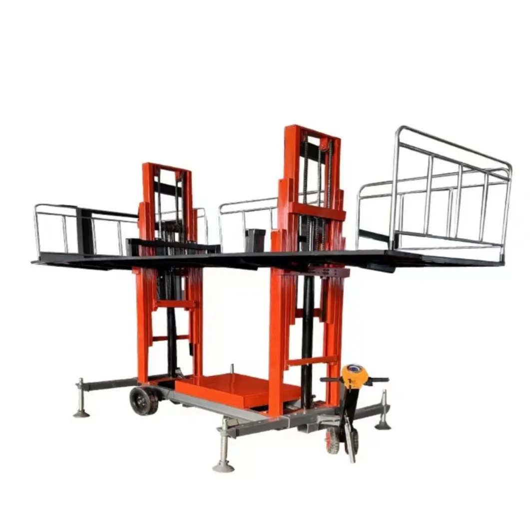 XuYang Aerial 4M 6M 8M Mobile Lifter Scaffolding Electric Hydraulic Scissor Lift