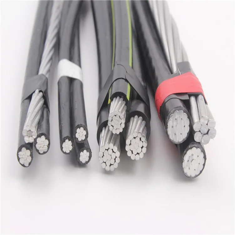 600/1000V triplex wire 3/0 PE insulation with AAC neutral conductor factory