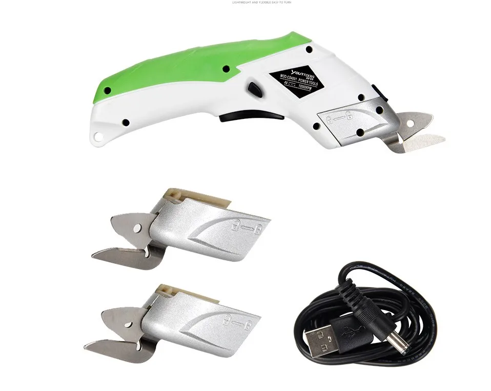 Scissors Handheld Hand Tools Electric Us Plug Multipurpose 110V-220V Electric Scissors Cordless Rechargeable Fabric Sewing