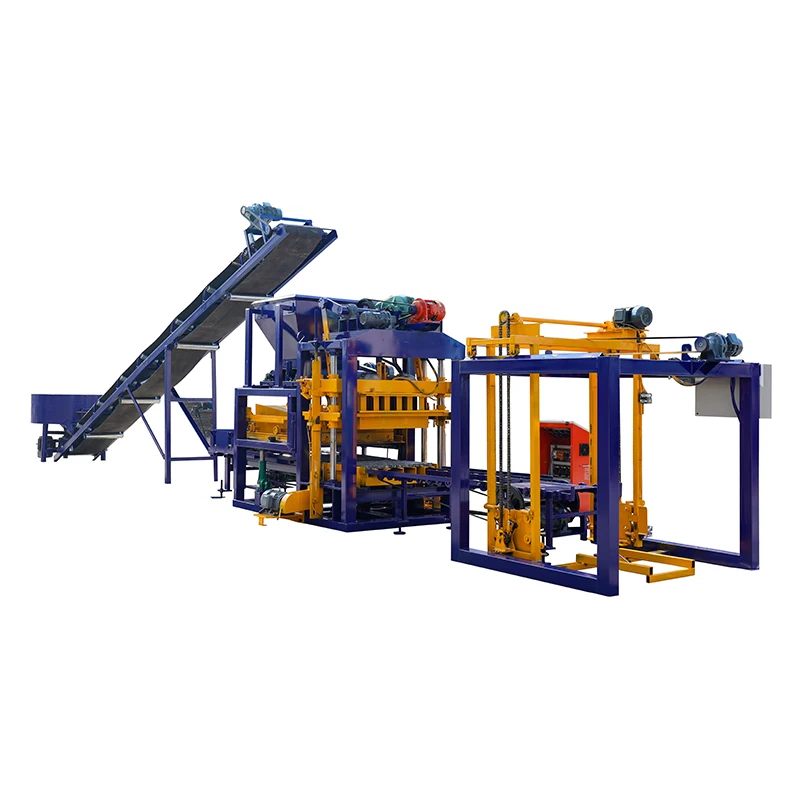 QT4-25 paving block machine Concrete Hollow Block Making Machine