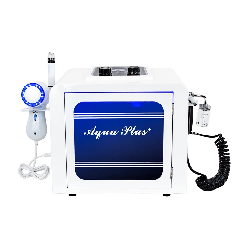 H2O2 7 in 1 Hydro Liquid Dermabrasion Machine Facial Cleansing System Hydrodermabrasion oxygen jet peel Bubble  beauty Machine