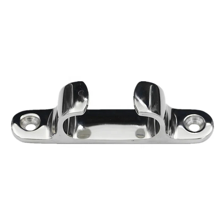 316 Stainless Steel Cleat Rope Guide Line Straight Bow Chock Fairleads Boat Marine Yacht