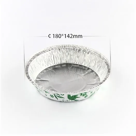 aluminum foil container box casserole for barbecue