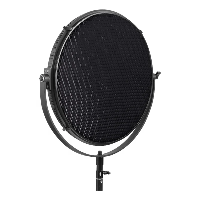 Tolifo High Power 200w Photo Studio Lighting Round Panel Led Soft Video Fill Light for Film Shooting