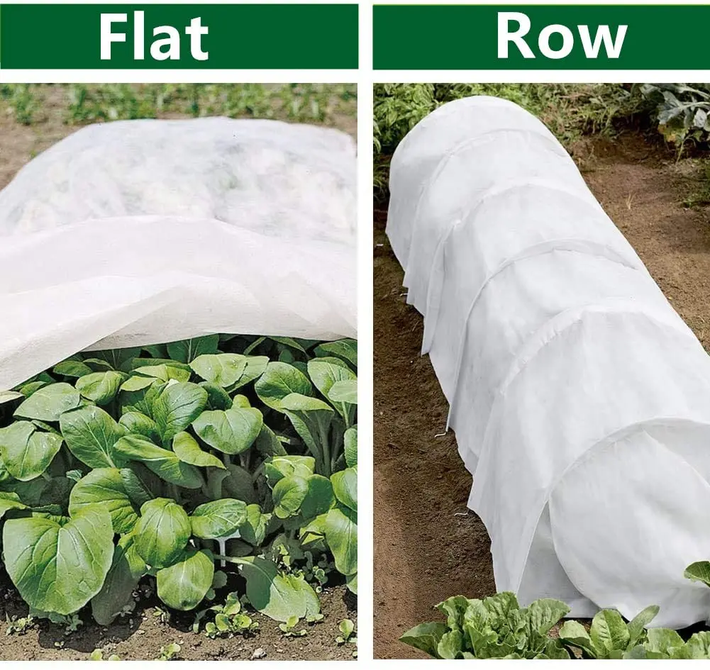 PP Spunbond Nonwoven Fabric Crop Plant Cover for Garden Agriculture Cover Non-woven Fabric Biodegradable Anti Frost Pests Damage