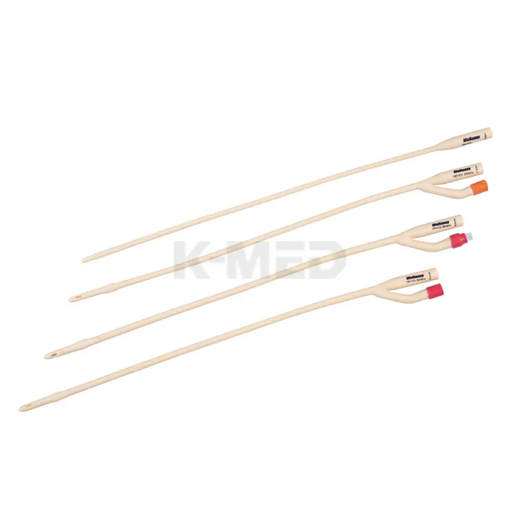 Disposable 2-way standard foley catheter sterile medical latex foley catheter for hospital patient