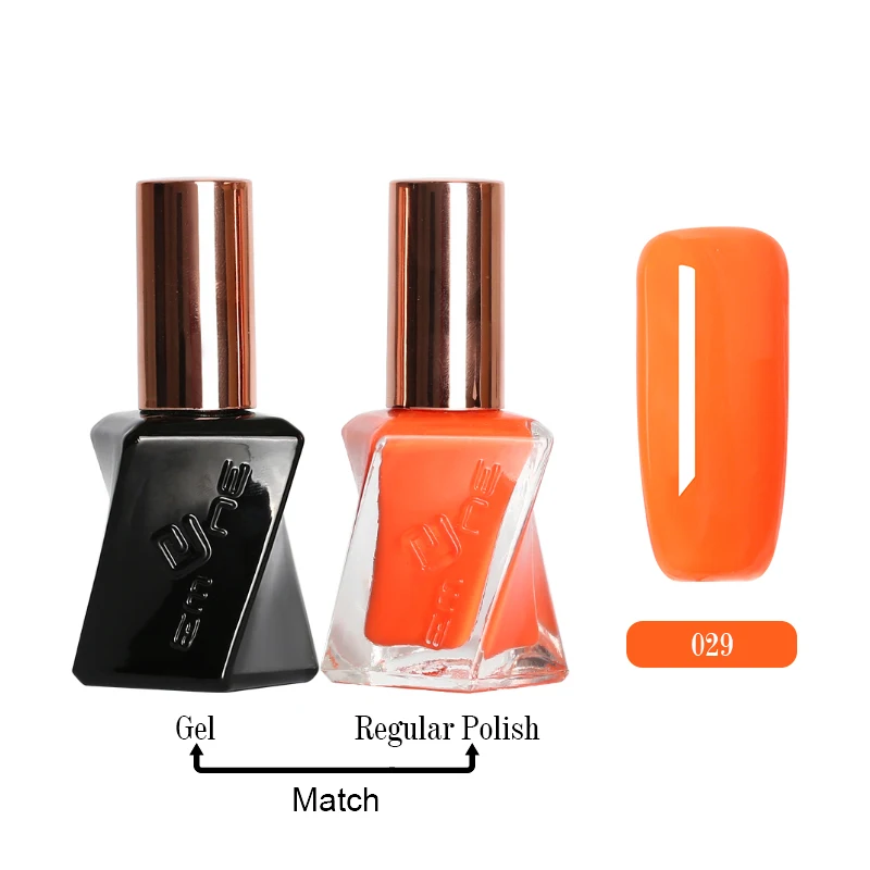 wholesale oem private label colorful uv led gel varnish semi permanent soak off gel nail polish for nails art salon
