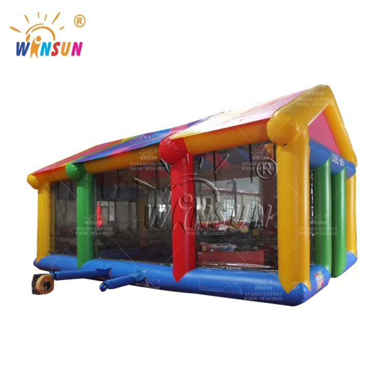 Winsun outdoor clear inflatable bubble camping tent automated versatile inflatable hail proof car cover tent