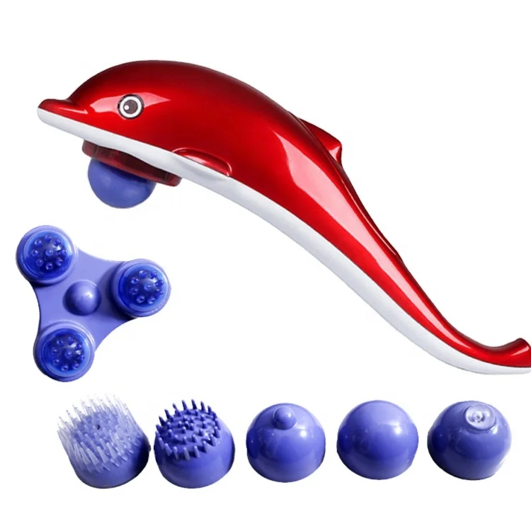 2020 Hot Low price electronic infrared dolphin handed body massager stick