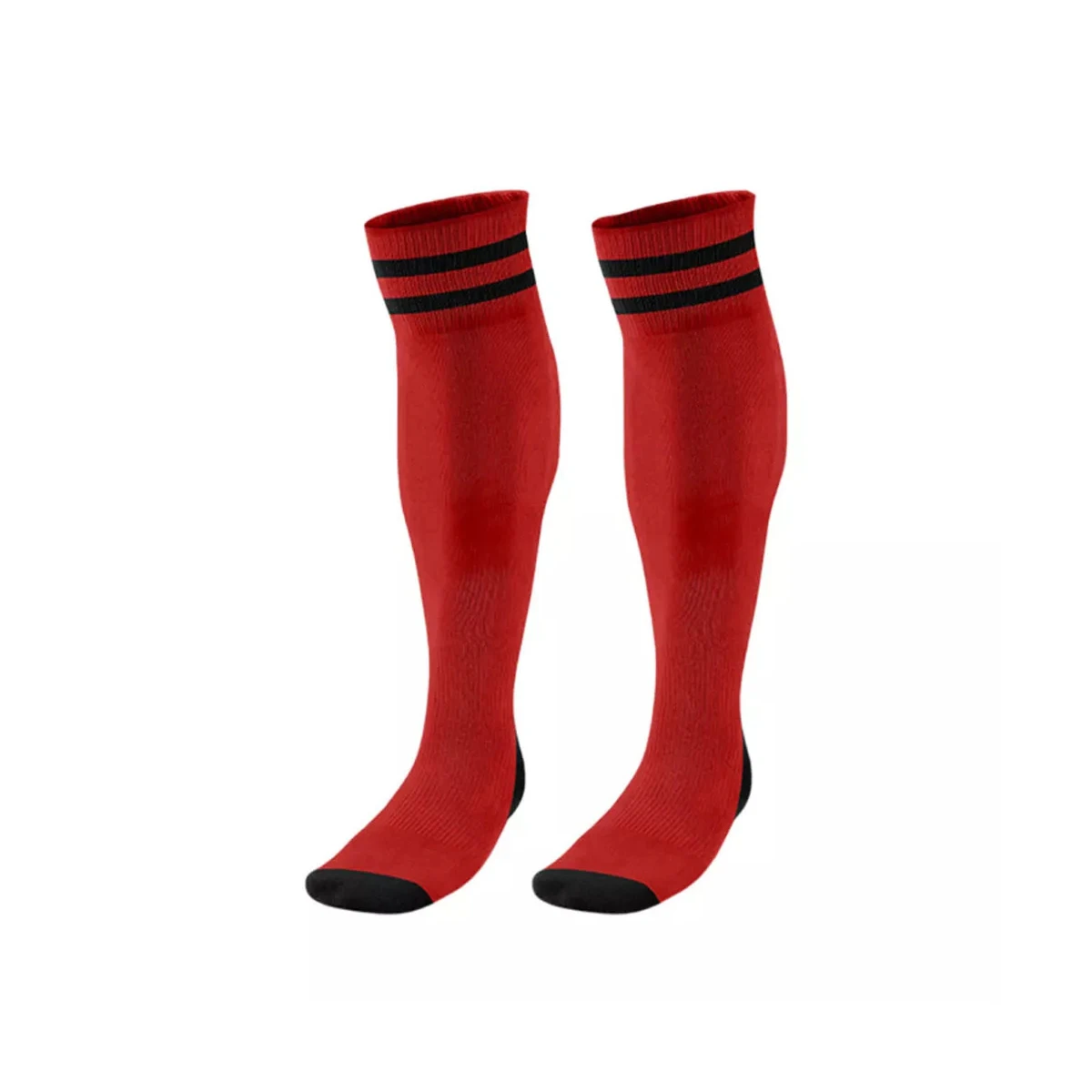 2024 New Products Good Quality Adult Breathable Soccer Socks Chinlon Material Popular High Quality Football Socks