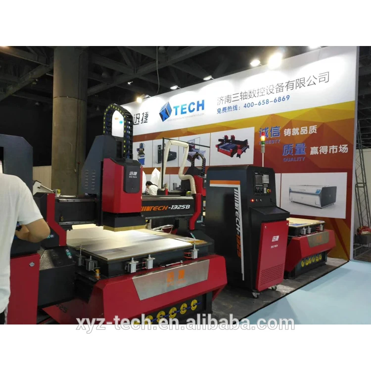 XJ 1325 Wood Cnc Router Advertising Machine For Cabinet