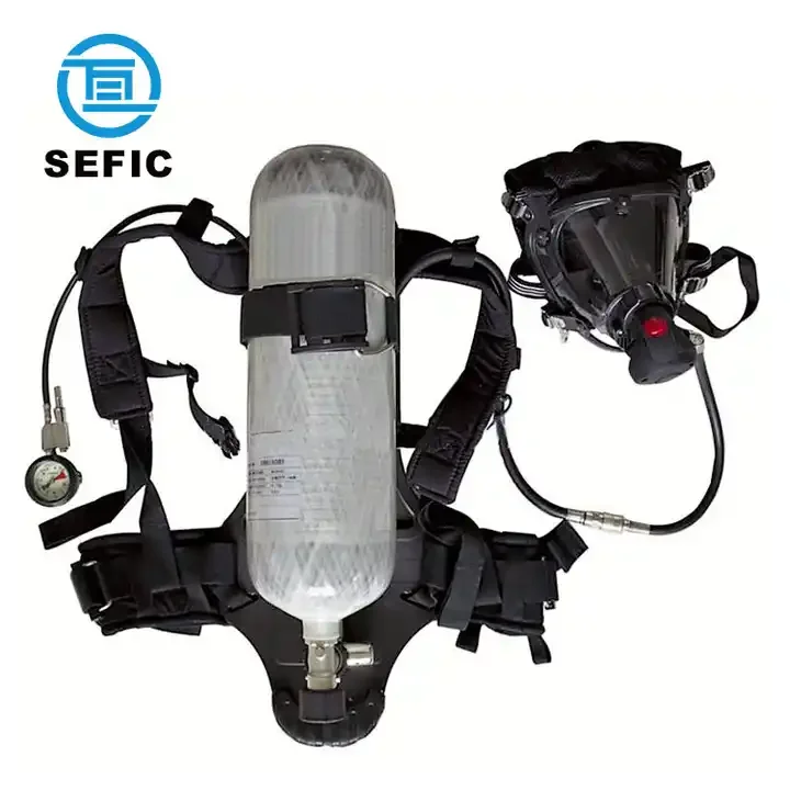 Factory Outlet SCBA Compressor Breathing Carbon Fiber Cylinder Air Supply Breathing Apparatus