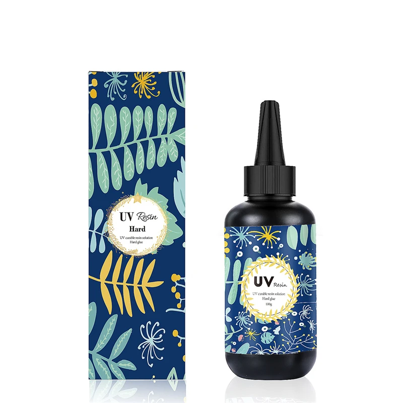 100 г прозрачная горячая Распродажа жидкая твердая УФ-смола