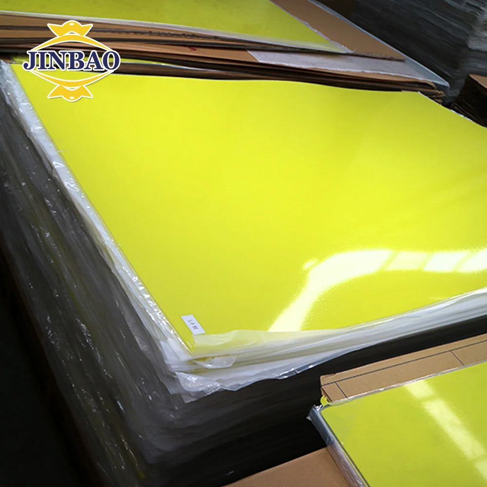 JINBAO manufacture provide 100% raw virgin acrylic material perspex panel UV protection colorful acrylic sheet