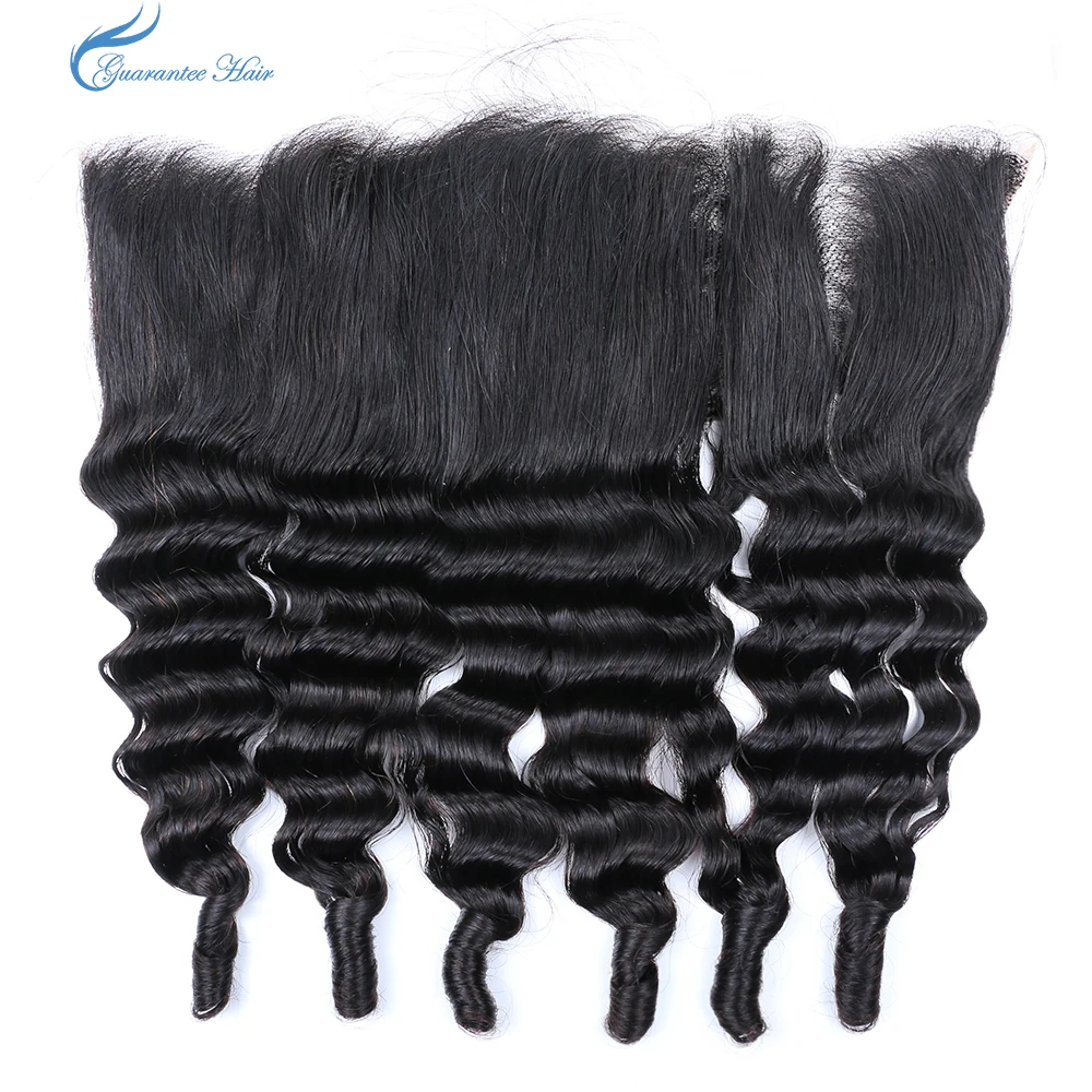 Guarantee hair virgin human fumi deep lace frontal 13*4 natural hair line and baby hair customized wig wholesale ear to ear