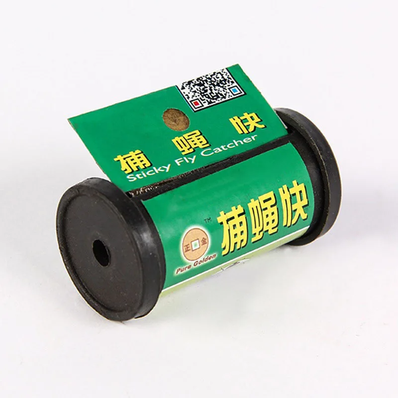 Mosquito Tape Fly Ribbon Indoor Fly Tape Sticky Fruit Fly Paper Strips Gnat Traps Catcher for House Kitchen