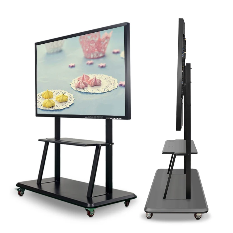 led digital smart board interactive touch screen whiteboard 4k interactive flat panel