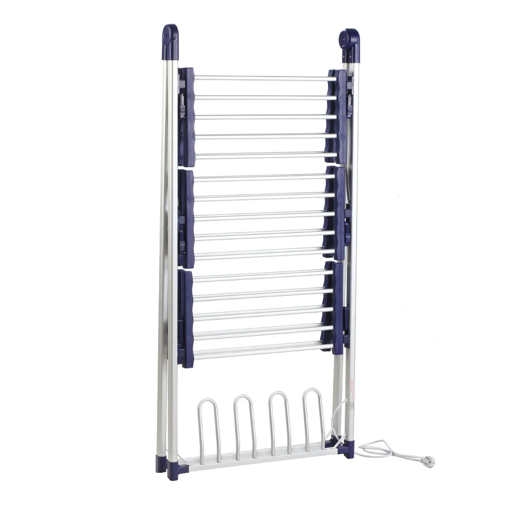 heating 3 tier clothes drying rack clothes dryer electric clothes airer with shoes dryer
