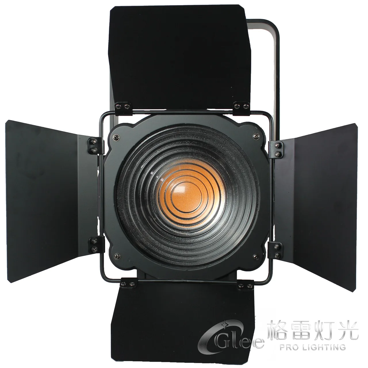 200W WW CW 2in1 White LED Theater Theatrical Studio Auto Motorized ZOOM Fresnel Spot Spotlight Light
