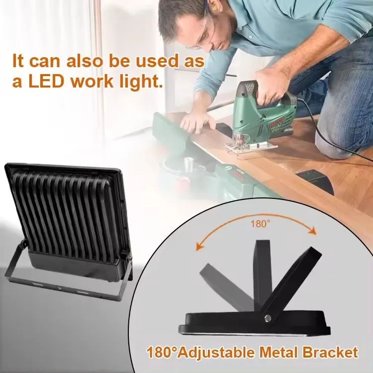 New Outdoor Waterproof Projecto Smd LED Flood Light Ultra Slim Body Ip65 50w 100w 200w 300w 400w 500w Watt LED Flood Light