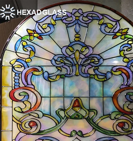Витражное стекло Hexad для церкви