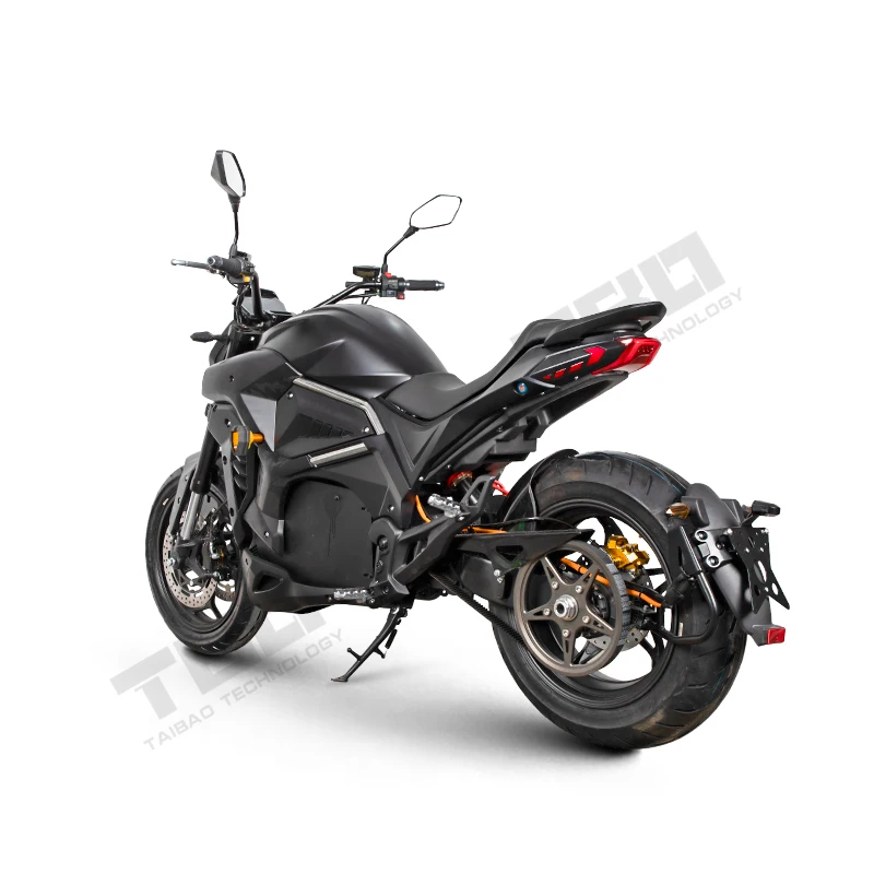 8000w 12000w  Lithium Battery High Speed Mid Drive Belt Motor Devil Electric Motorcycle Bicycle