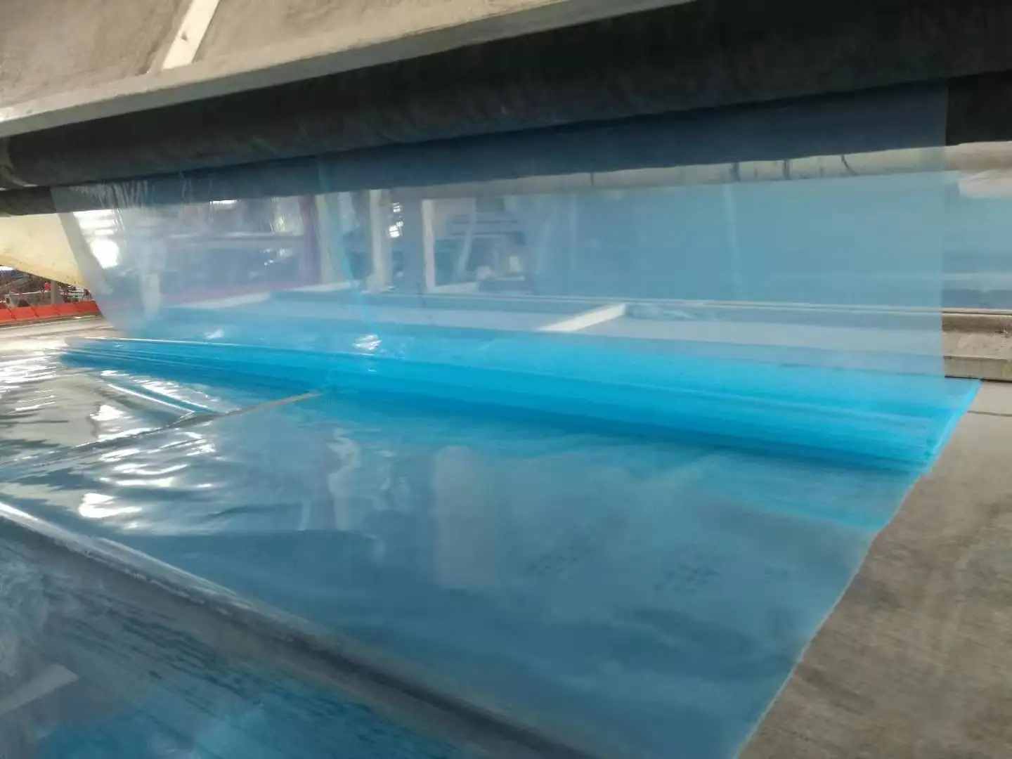 greenhouse transparent multi PE cover film 150 micron UV treated blue greenhouse film plastic film