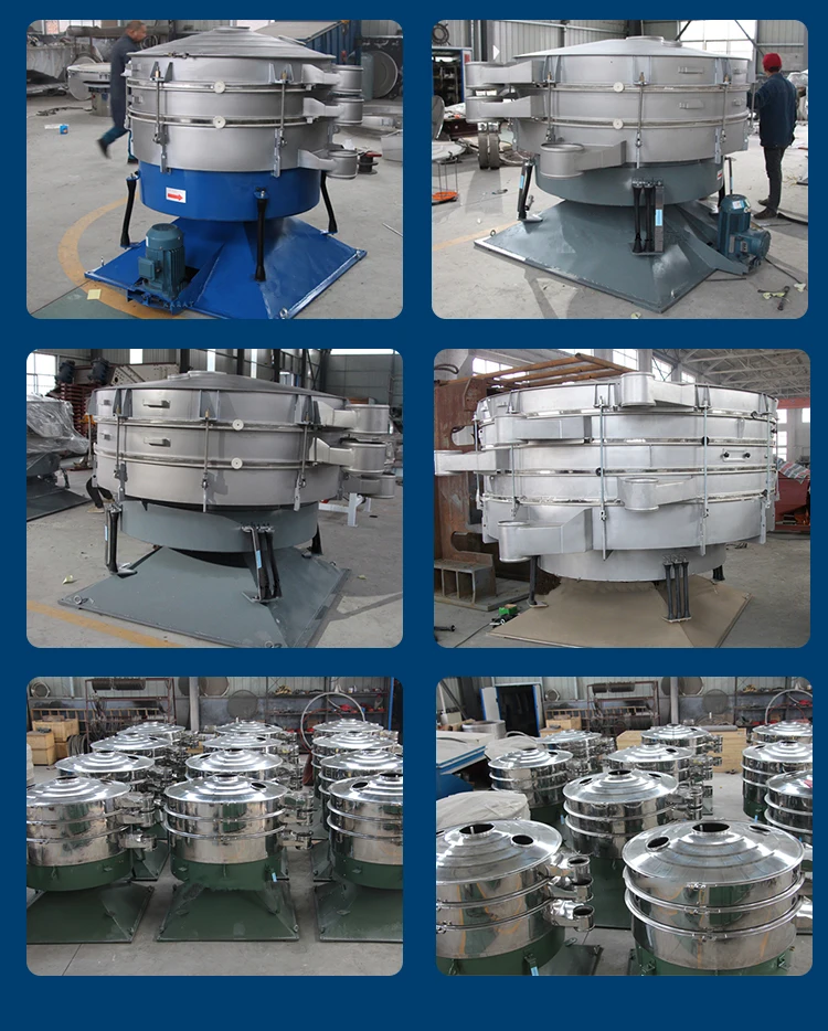 Industrial Shaker Tumbler Vibrating Screen Sieving Machine For Metal Powder