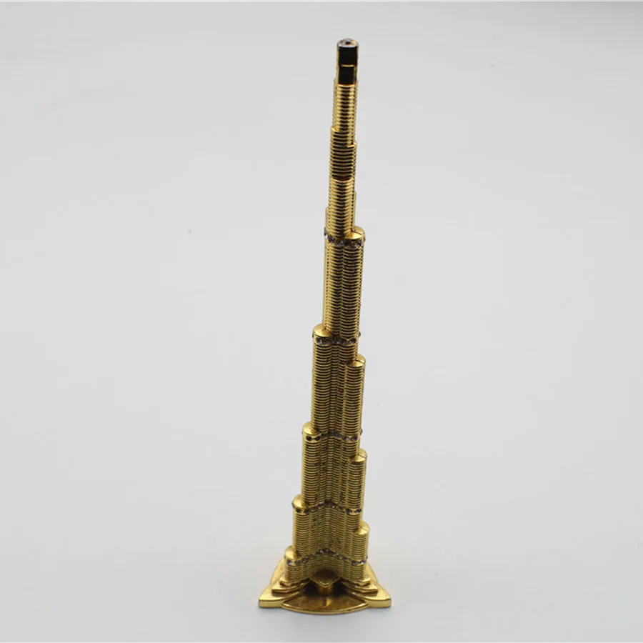 Souvenir 3D Miniature Building Dubai Halifah Tower Ornmanet Decoration