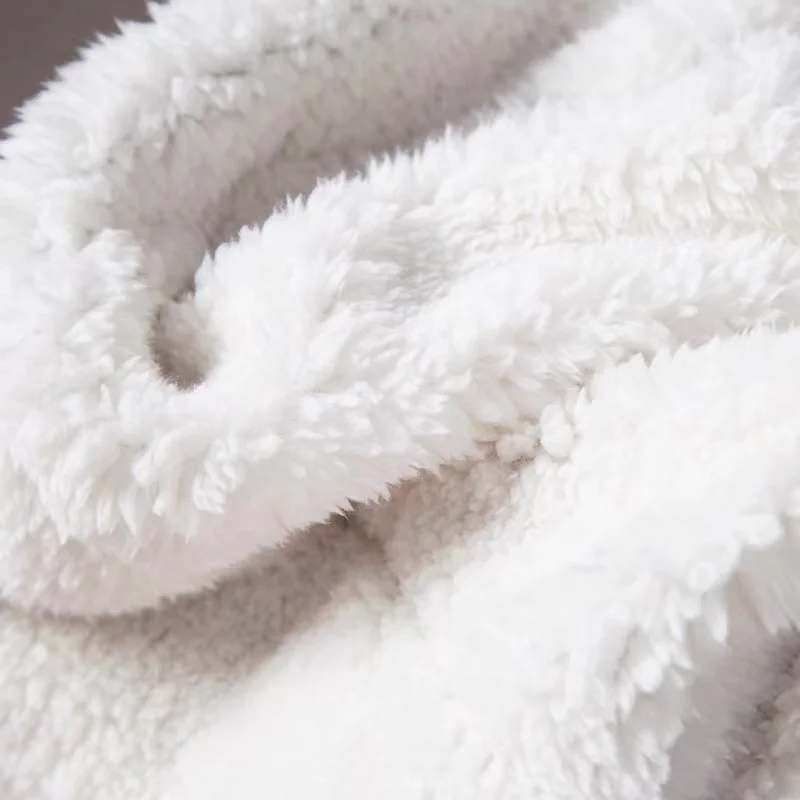 Reversible fleece blanket printed flannel throw blanket