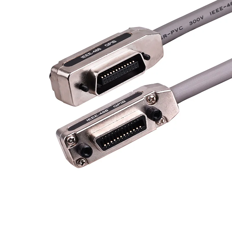 Industrial IEEE 488 GPIB Data Cable PLC industrial control board bus measurement and control servo main board cable