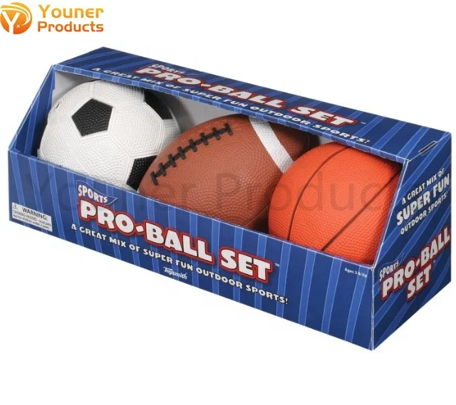 Mini Kids Basketball Set PVC Soccer Balls Outdoor Sports Backyard Games Football