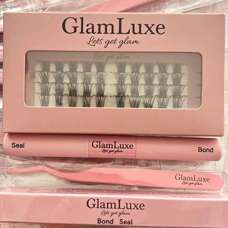 Soft Individual Eyelashes Natural Premade Fan Eyelash Russia Volume DIY Segment Clusters 10D 20D 30D 40D 50D