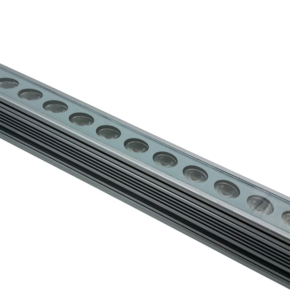 36W DMX512 LED Wall Washer LED Wall Washer Light RGB 3 in 1 72W Outdoor Lighting IP65 Project Installation DMX512 Control 3-year