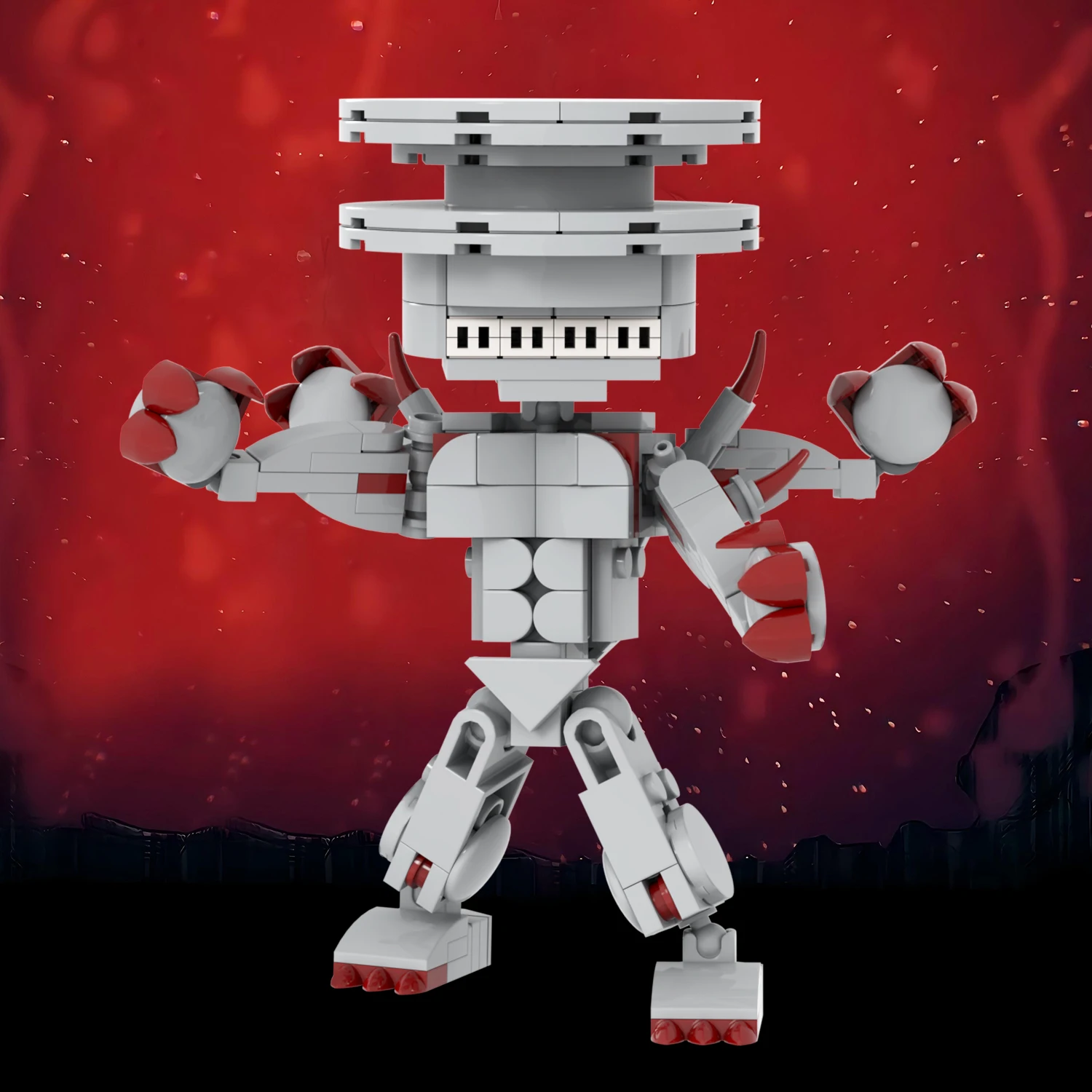 MOC кирпичи MOC1539 Kaiju № 9 DIY Le Аниме фигурки наборы строительных блоков Детские Подарки Развивающие аниме детские игрушки