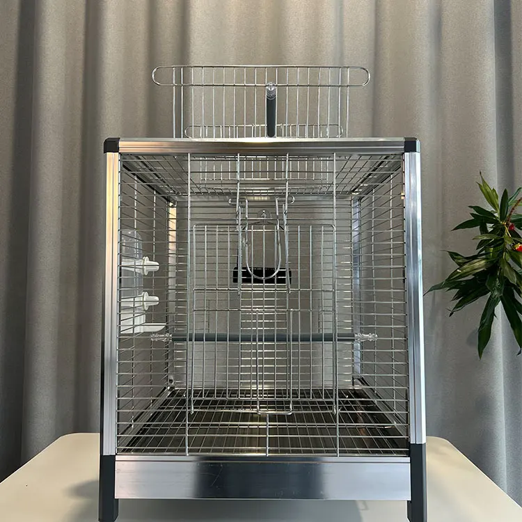 Relaxlines portable outdoor indoor multifunctional big birdcage parrot stainless steels bird cages for sale