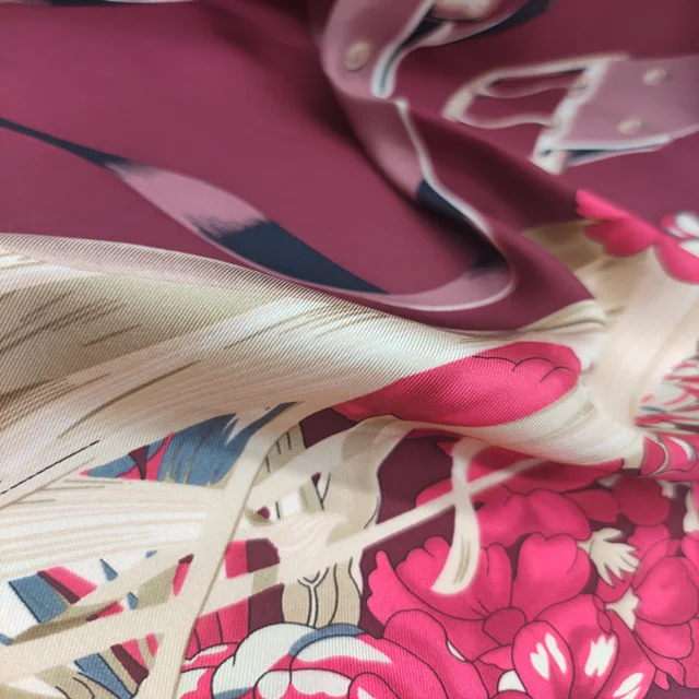 New Arrivals Muslim Silk Scarf Women Fashion Hijab Muslim for Dyeing Blank Silk Scarves