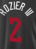 2023-2024 New Miami Black Printed 7 Kyle Lowry 13 Bam Adebayo 14 Tyler Herro 22 Butler Basketball Jersey