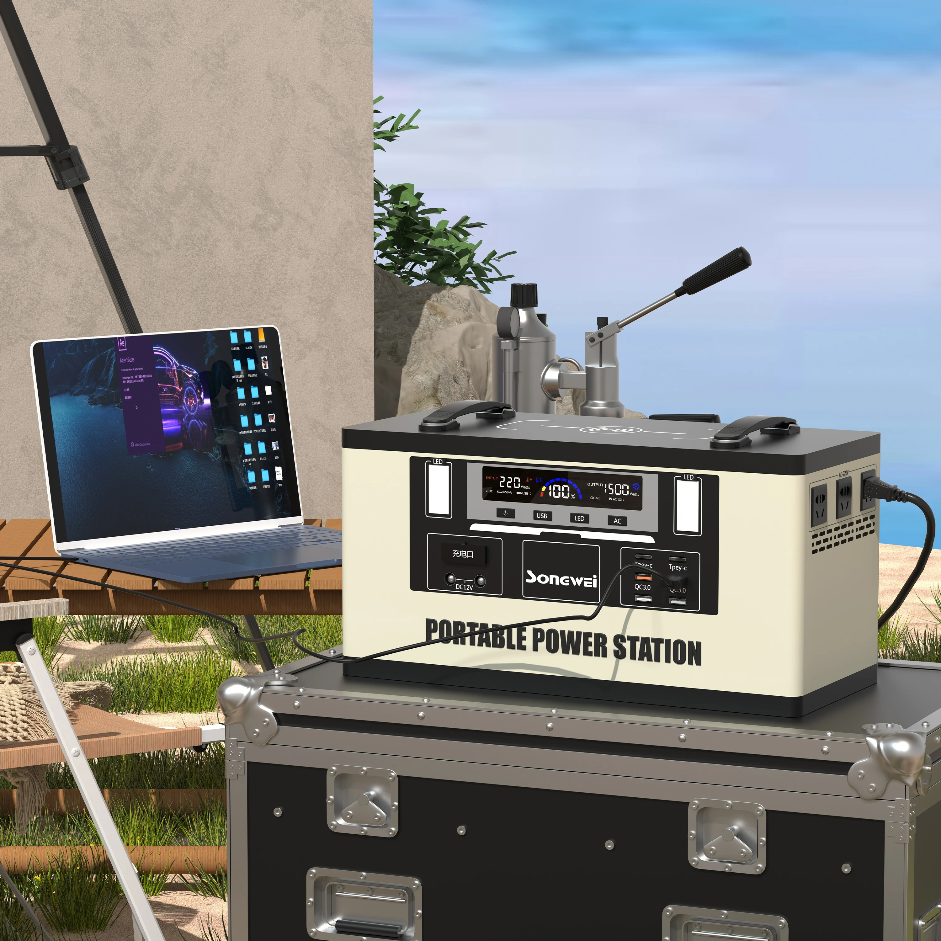 Custom Log South Africa Small Magnetic Generator Thermoelectric Generation Module Power Station