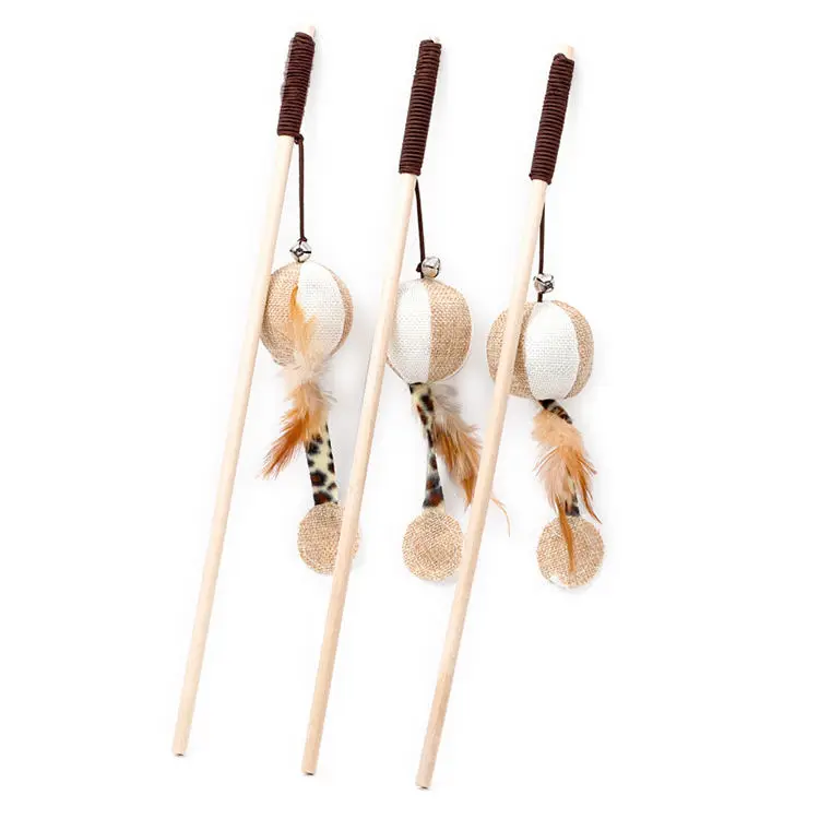 High Quality Teaser Cat Toy Stick