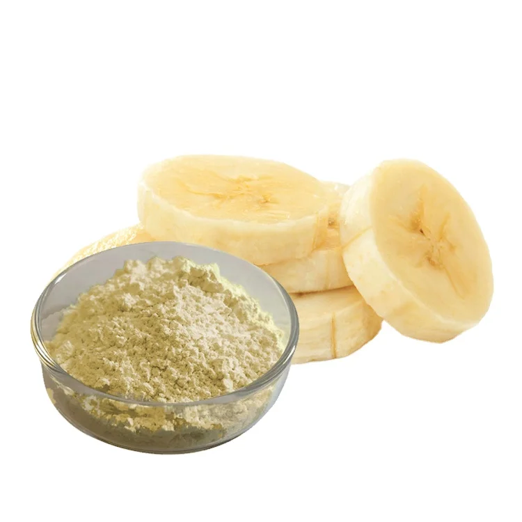 Factory Supply Wholesale Water Soluble Flavor Nature Green Extract Banana Peel Powder