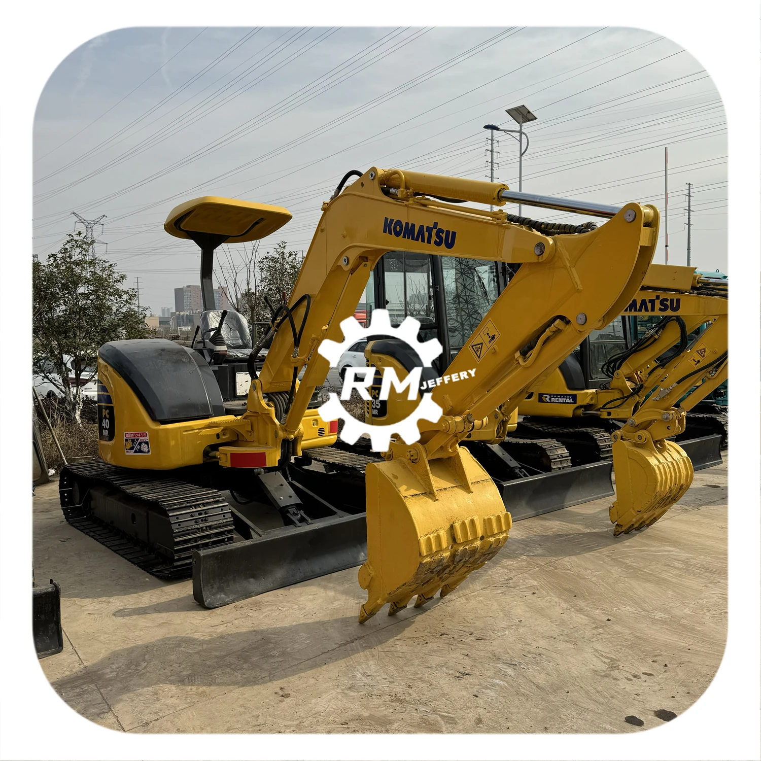 Японский оригинальный Подержанный мини-экскаватор Komatsu pc40 горячая Распродажа подержанный экскаватор pc45 pc55 для домашнего использования в наличии