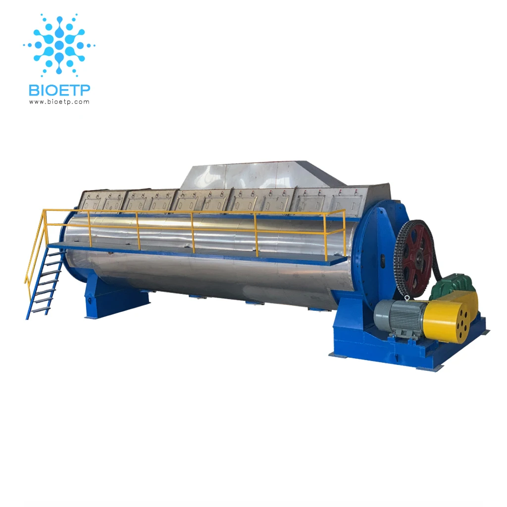 Slurry Drying Plant Drum Dryer For Sludge Rotating Dryer